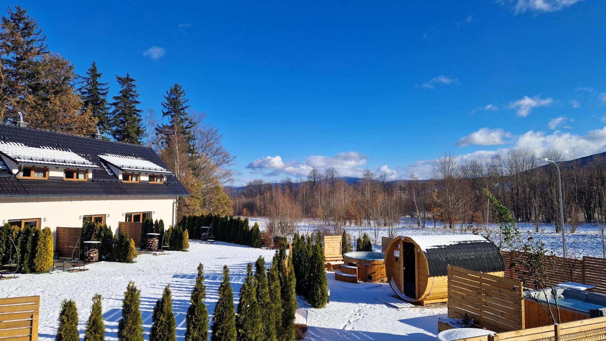 Widokowo - Domki Z Widokiem Na Sniezke Z Jacuzzi I Sauna Карпач Экстерьер фото
