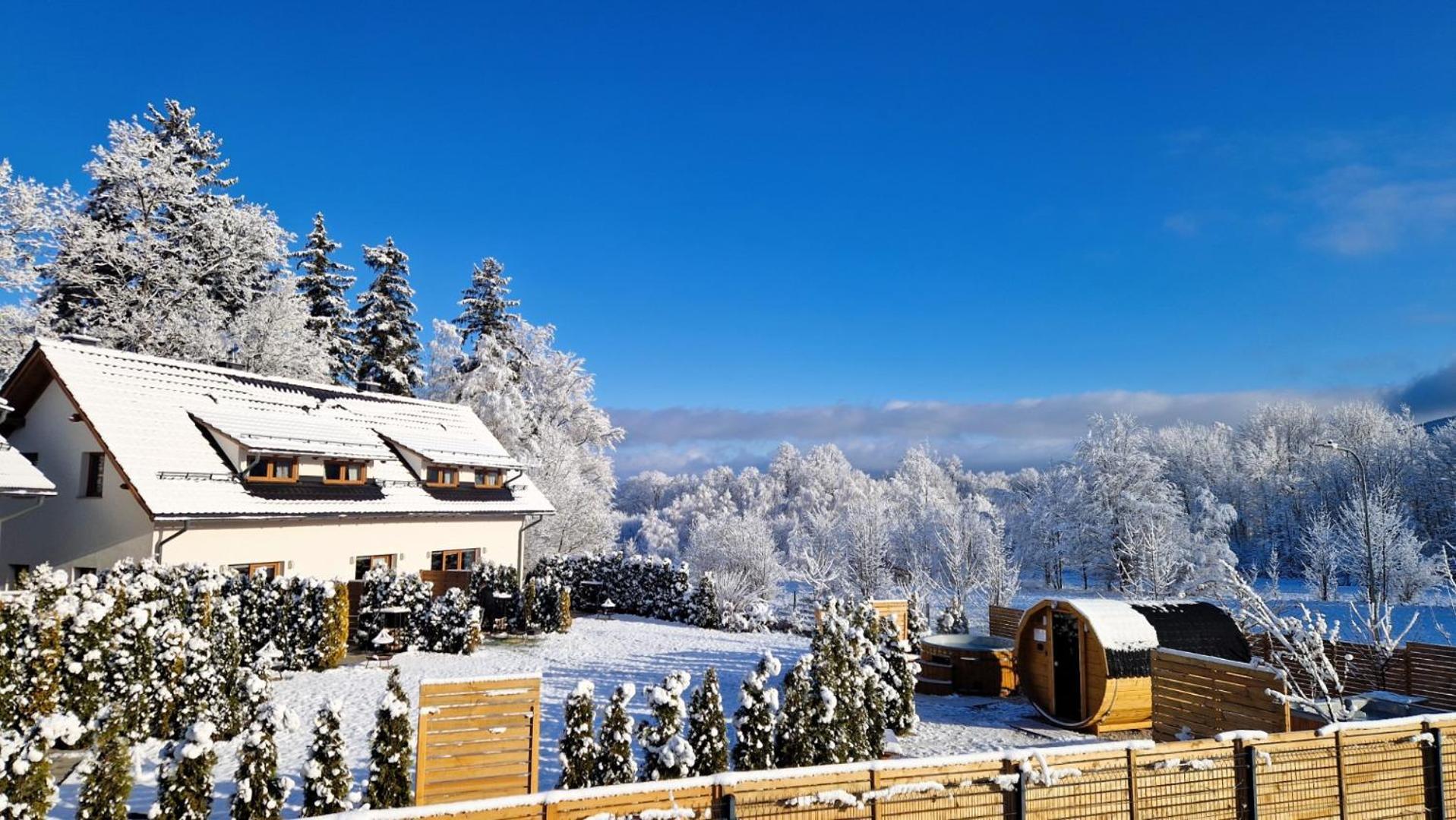 Widokowo - Domki Z Widokiem Na Sniezke Z Jacuzzi I Sauna Карпач Экстерьер фото