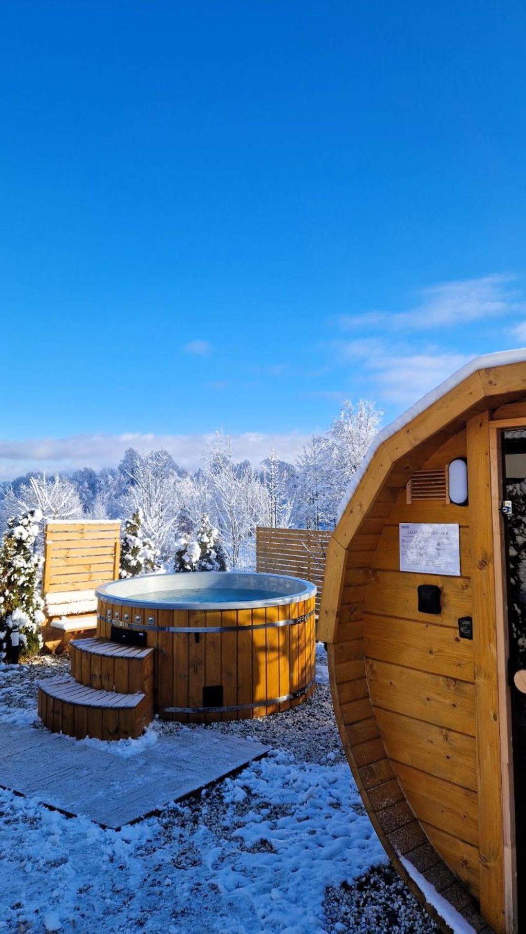 Widokowo - Domki Z Widokiem Na Sniezke Z Jacuzzi I Sauna Карпач Экстерьер фото
